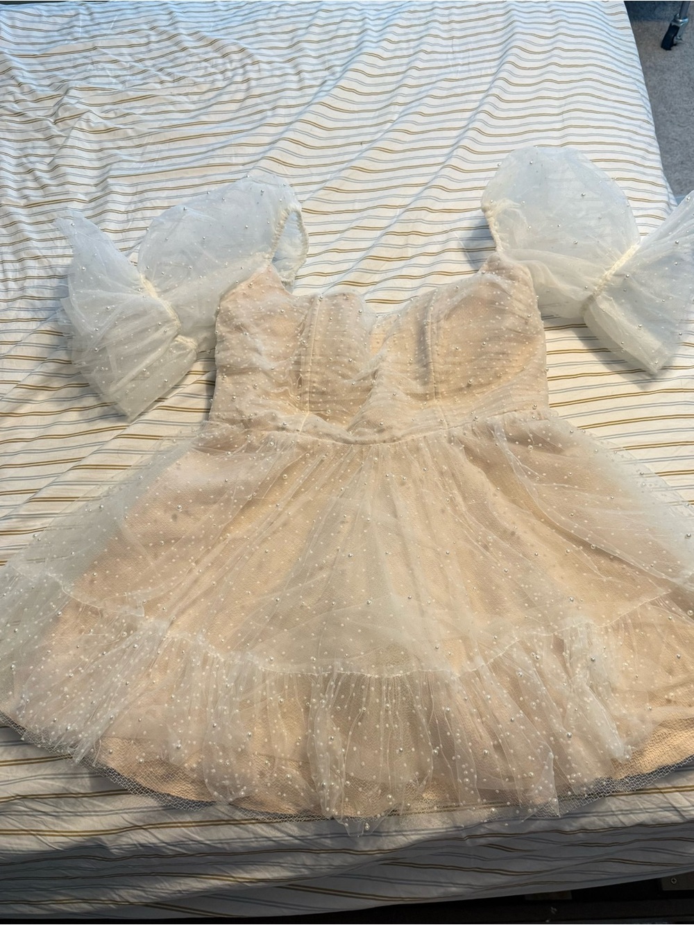 Anthropologie bridal dress